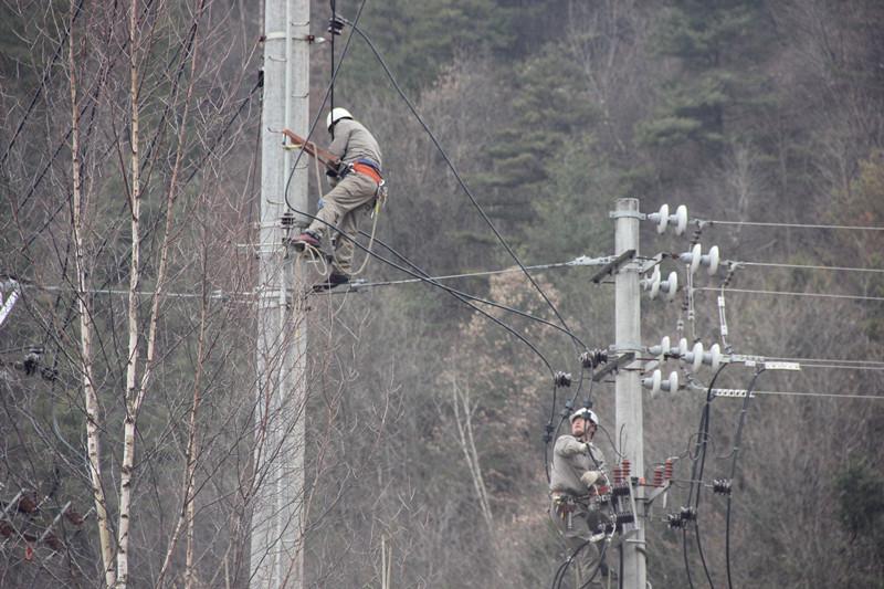 陜西地電留壩供電分公司：實(shí)施農(nóng)石線、索道線分網(wǎng)改造