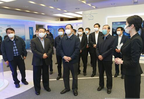 毛偉明董事長、辛保安總經理赴全球能源互聯網發(fā)展合作組織調研