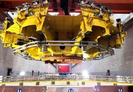左右開“工”，三峽電站兩臺下機架同日回裝