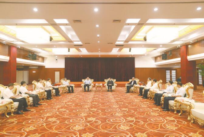 河南省委書記王國生、省長尹弘會見國家電網(wǎng)董事長、黨組書記毛偉明