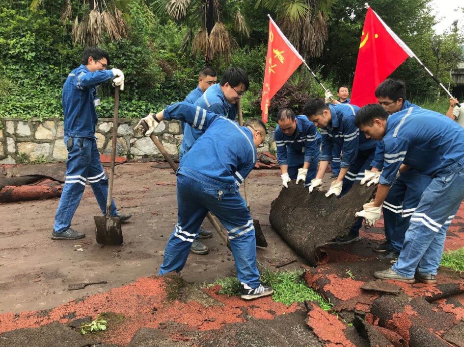 國家電投貴州金元納雍電廠開展“堅守初心強黨性,擔當使命作先鋒”主題黨日活動