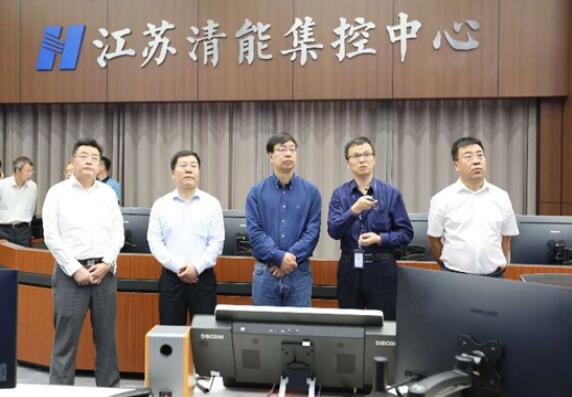 中國(guó)華能集團(tuán)有限公司總經(jīng)理、黨組副書記鄧建玲到華能在蘇企業(yè)調(diào)研