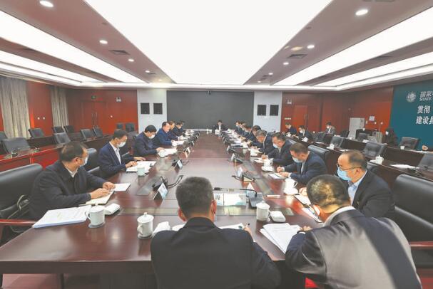 毛偉明董事長(zhǎng)、辛保安總經(jīng)理赴國(guó)網(wǎng)新疆電力調(diào)研