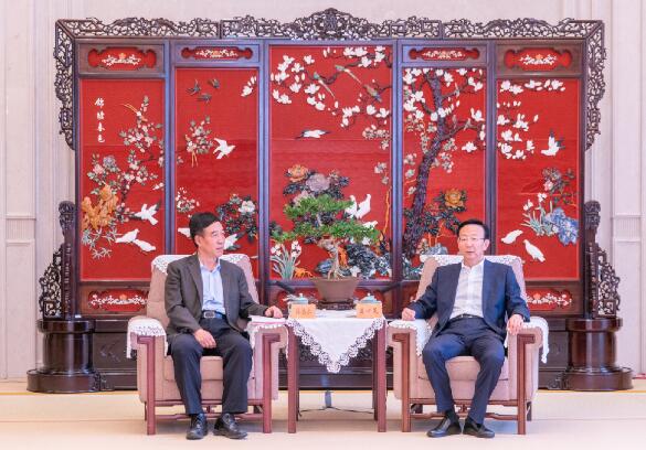 中國能建總經(jīng)理、黨委副書記孫洪水拜訪揚(yáng)州鎮(zhèn)江主要領(lǐng)導(dǎo)