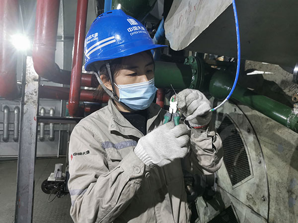 大唐海勃灣水利樞紐公司:實戰(zhàn)練“青”兵 “青”工我先行