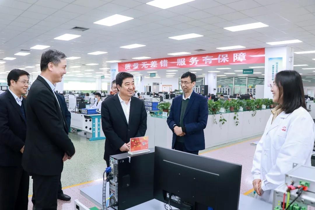 中國(guó)電氣裝備集團(tuán)董事長(zhǎng)調(diào)研平高許繼山東電工，提出要求…