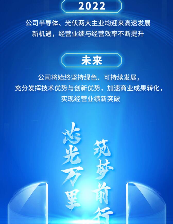 中環(huán)股份2021年度及2022年一季度報(bào)告：2022年Q1營收133.68億，同比增長79.13%！