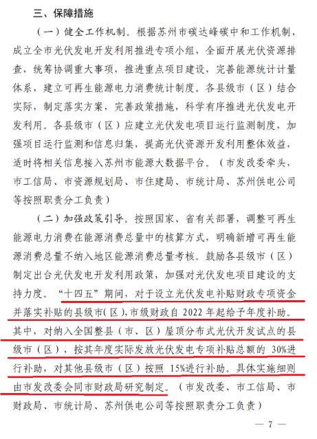 蘇州：國(guó)企廠房100%安裝分布式光伏！