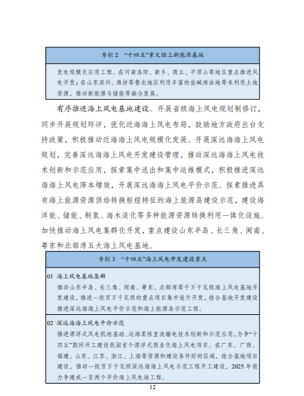 發(fā)改委、能源局等九部委聯(lián)合印發(fā)發(fā)布“十四五”可再生能源規(guī)劃！