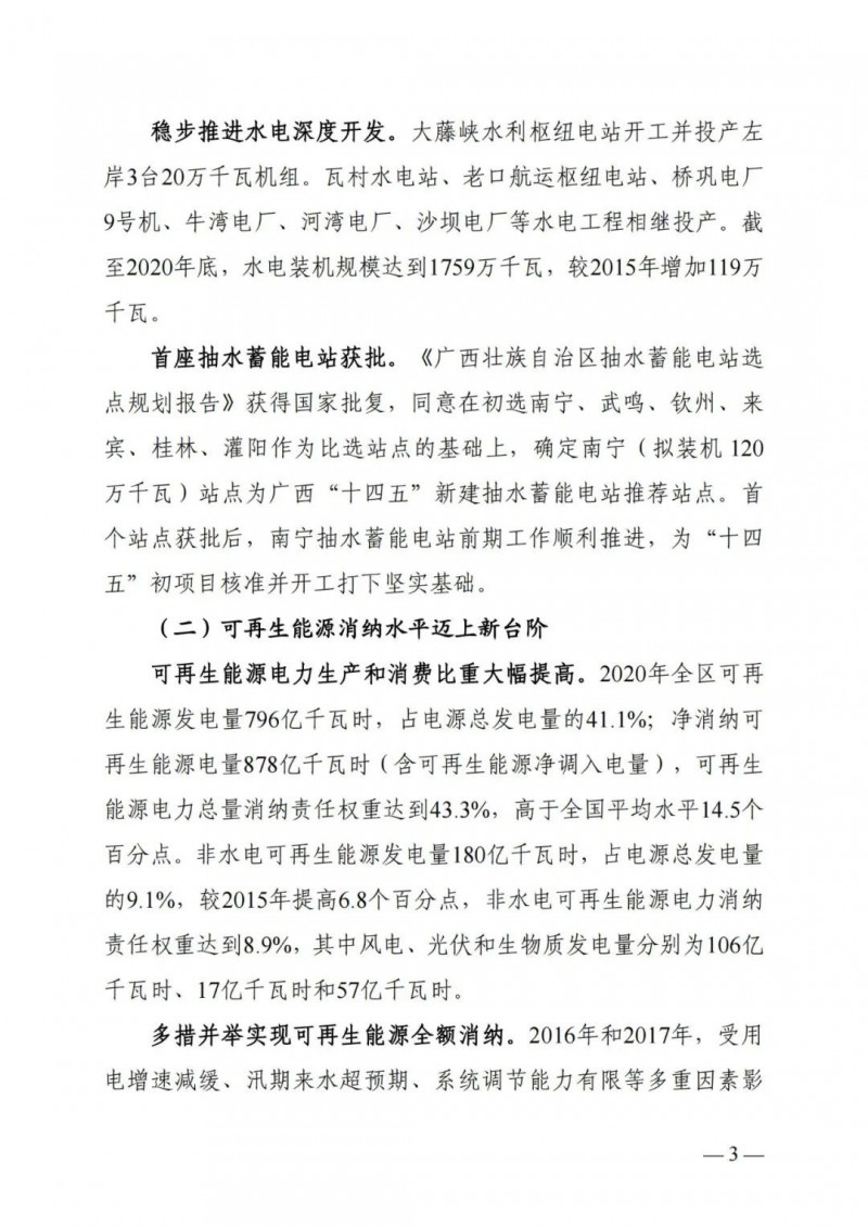 廣西“十四五”規(guī)劃：大力發(fā)展光伏發(fā)電，到2025年新增光伏裝機(jī)15GW！