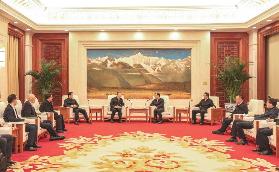 雷鳴山、韓君拜會(huì)云南省委書記王寧、省長(zhǎng)王予波