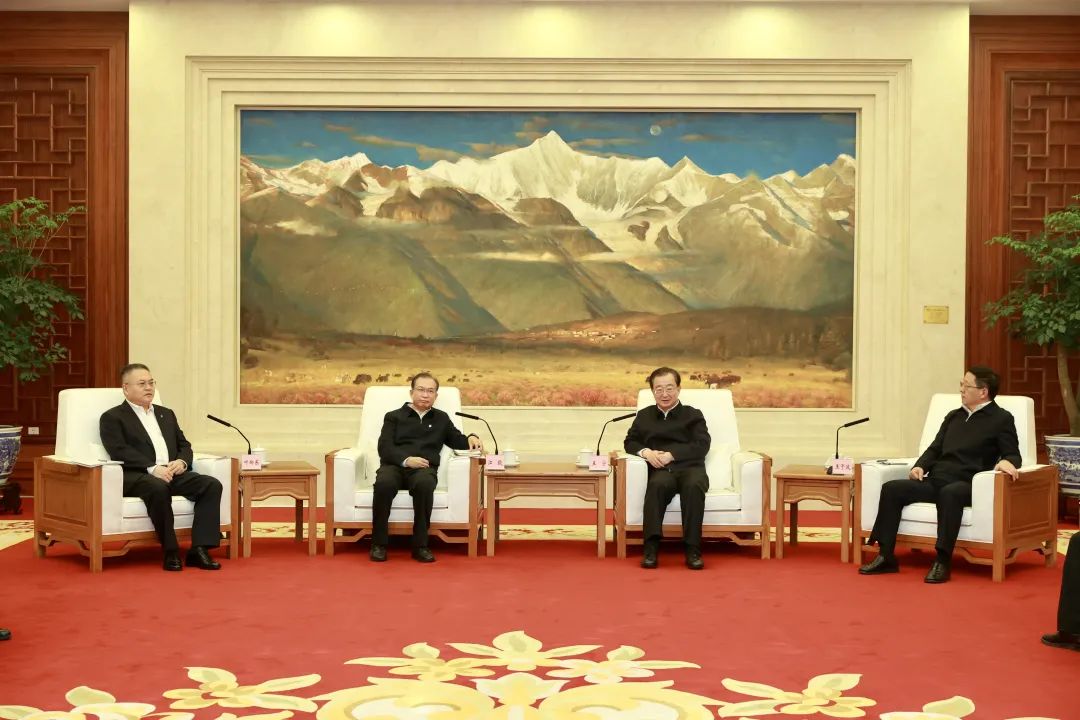 華電集團(tuán)董事長(zhǎng)江毅、總經(jīng)理葉向東拜會(huì)云南省委書(shū)記王寧、省長(zhǎng)王予波