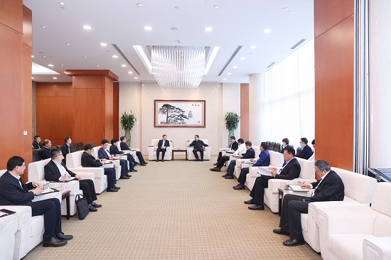 華能集團有限公司總經(jīng)理、黨組副書記鄧建玲會見淄博市委書記馬曉磊