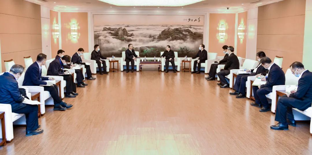 鄒磊、劉明勝拜會(huì)遼寧省委書記郝鵬、省長李樂成