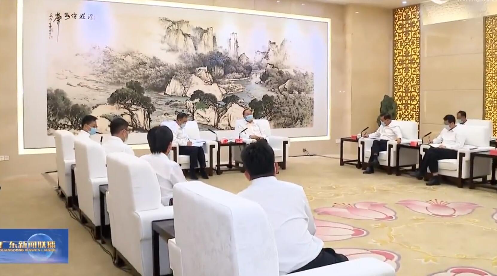 大唐集團(tuán)黨組書記、董事長鄒磊拜會廣東省委書記黃坤明、省長王偉中