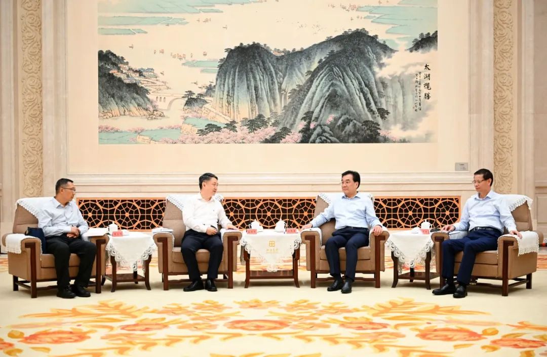 華能集團(tuán)黨組書記、董事長溫樞剛拜會江蘇省委書記信長星、省長許昆林