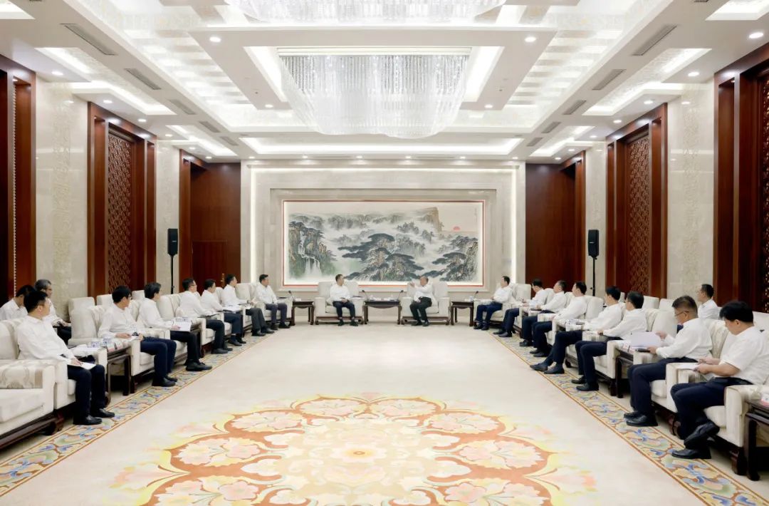 大唐集團(tuán)鄒磊、劉明勝拜會(huì)山東省委書(shū)記林武、省長(zhǎng)周乃翔
