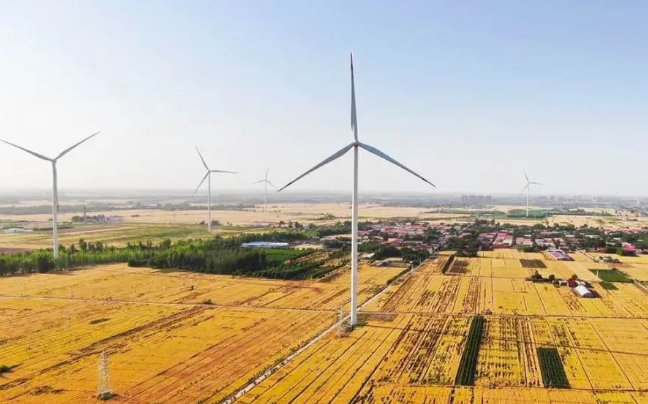 寰泰能源又一風(fēng)電項(xiàng)目落地河北柏鄉(xiāng)，總?cè)萘?0MW