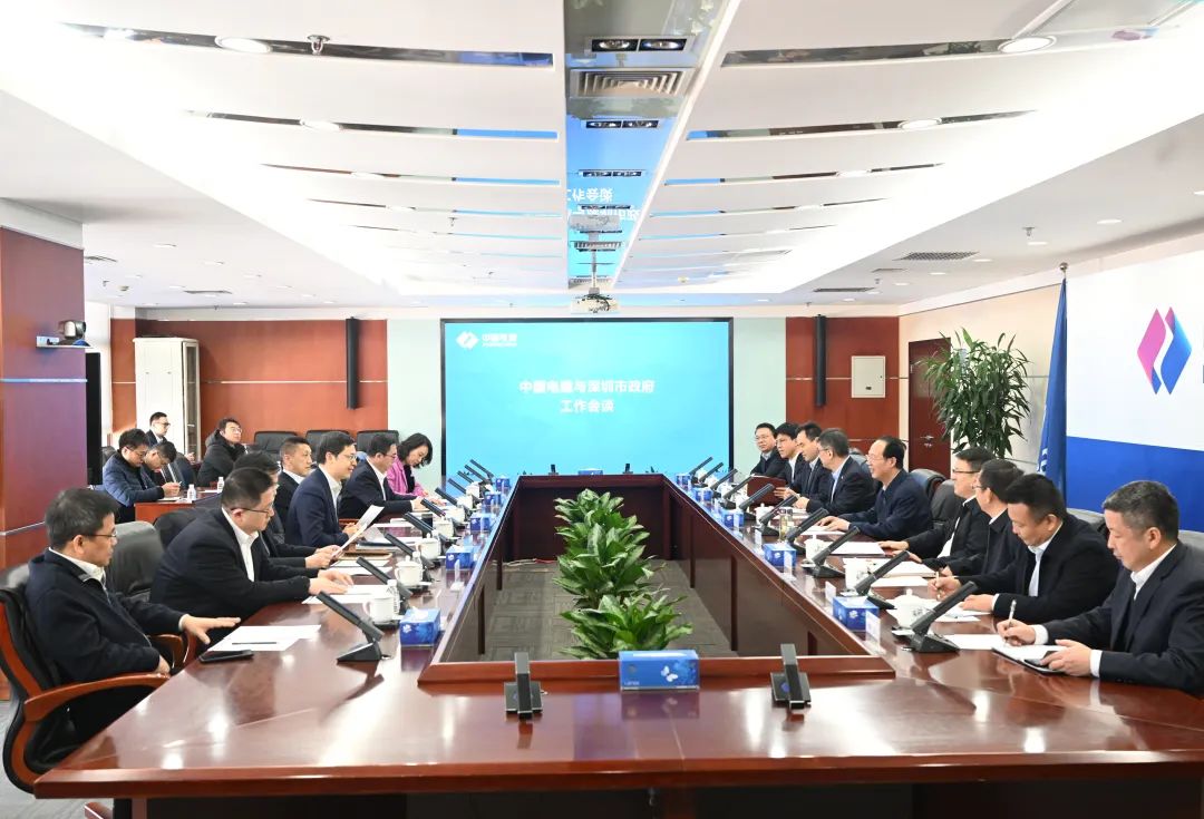 中國(guó)電建黨委書記、董事長(zhǎng)丁焰章會(huì)見深圳市副市長(zhǎng)張禮衛(wèi)