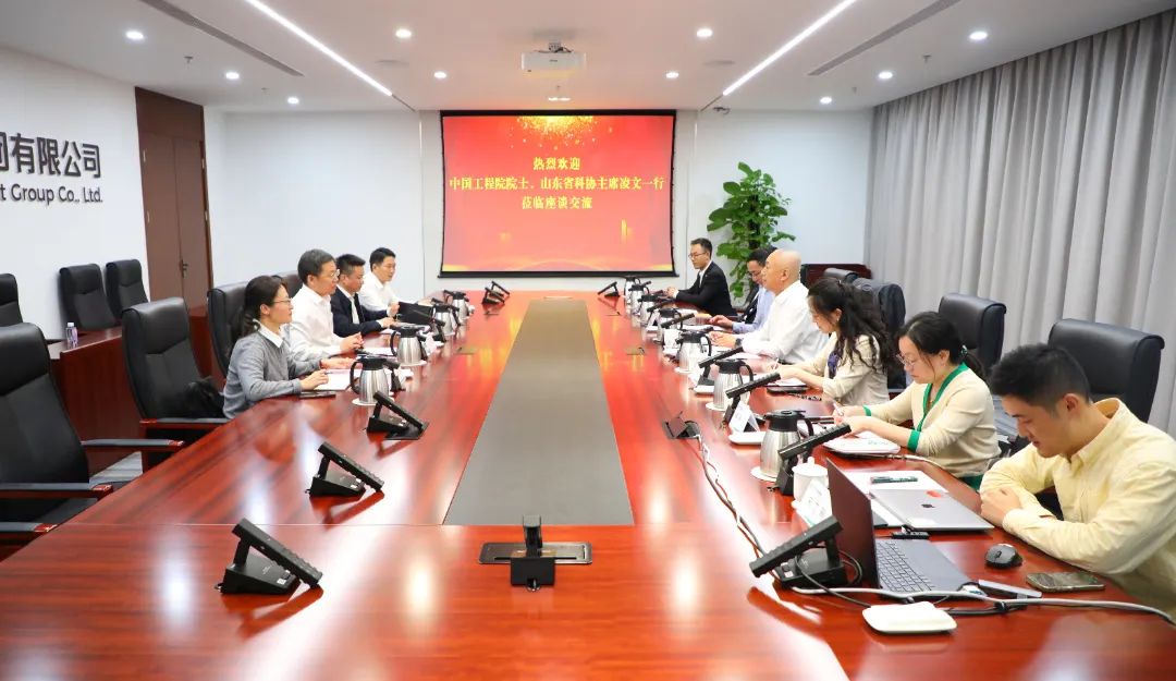 中國電氣裝備黨委書記、董事長李洪鳳會見中國工程院院士、山東省科協(xié)主席凌文