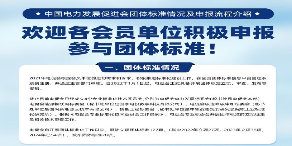 加快數(shù)字化轉(zhuǎn)型，推動標準化建設(shè)——電促會團標介紹亮相2024中國電力規(guī)劃發(fā)展論壇