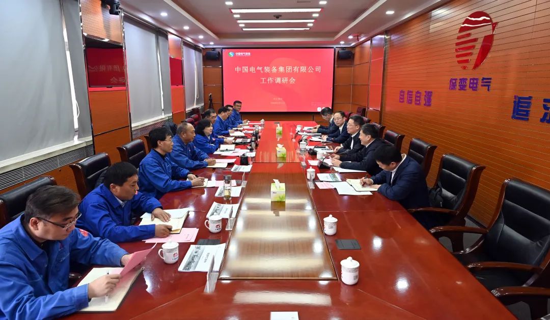 中國電氣裝備集團(tuán)李洪鳳董事長、周群總經(jīng)理調(diào)