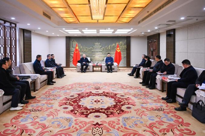 貴陽市領(lǐng)導(dǎo)會(huì)見中國節(jié)能環(huán)保集團(tuán)有限公司黨委