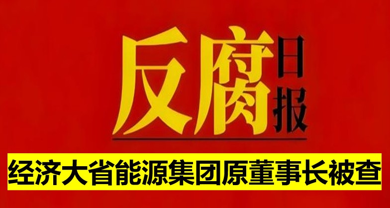 經(jīng)濟(jì)大省能源集團(tuán)原董事長被查！